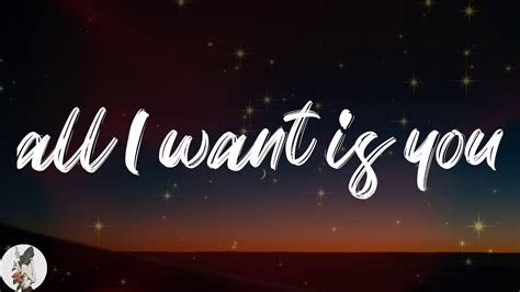 Rebzyyx All I Want Is You Lyric Video Youtube