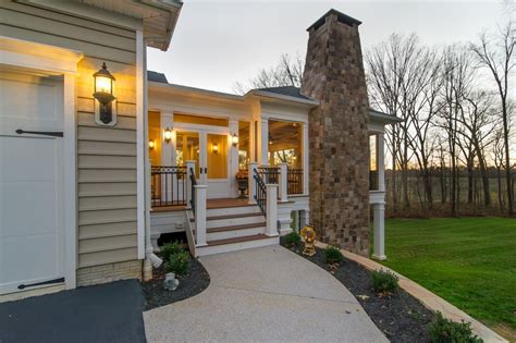 The new door has quite the sag in. Maryland West Friendship screen porch builders