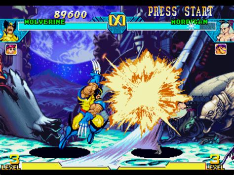 Marvel Vs Capcom Clash Of Super Heroes Screenshots For
