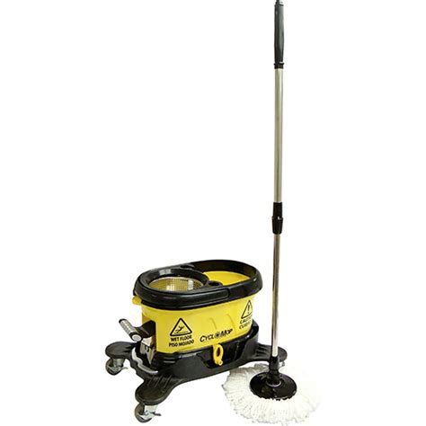 Cyclomop Commercial Spinning Spin Wet And Dry Mop Heavy Duty Design For