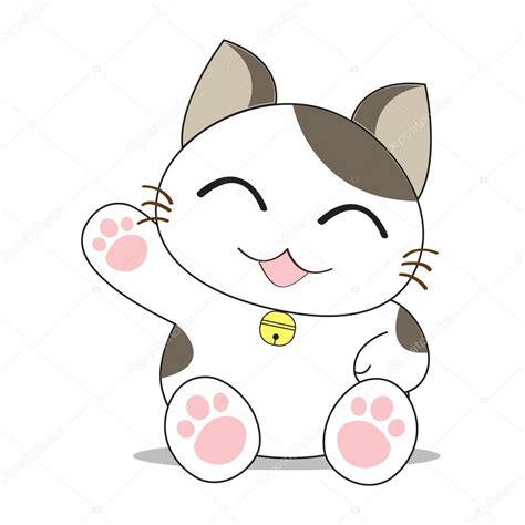 귀여운 고양이 캐릭터 스톡 벡터 ©doraclub 83957360