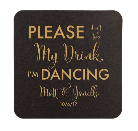 Personalized Please Dont Take My Drink Im Dancing Etsy