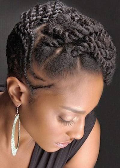 Braidless crochet braids on twa hair | african threading method. Braids For Short Hair Black Women - Short Hairstyles 2018