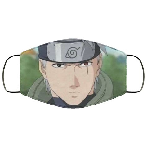 Hatake Kakashi Face Mask Reusable Washable