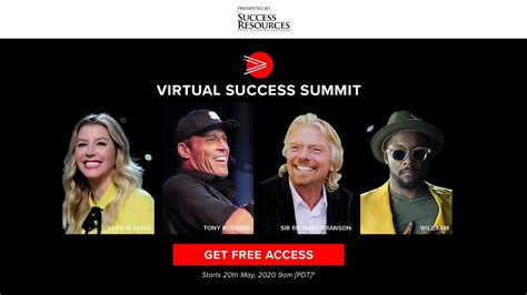 Success Resources Presents The Virtual Success Summit Youtube