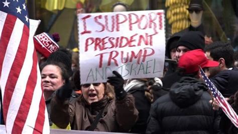 Trump Supporters Rally Behind President In New York