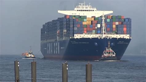 Cma Cgm Alexander Von Humboldt Ex Largest Container Ship Port Of