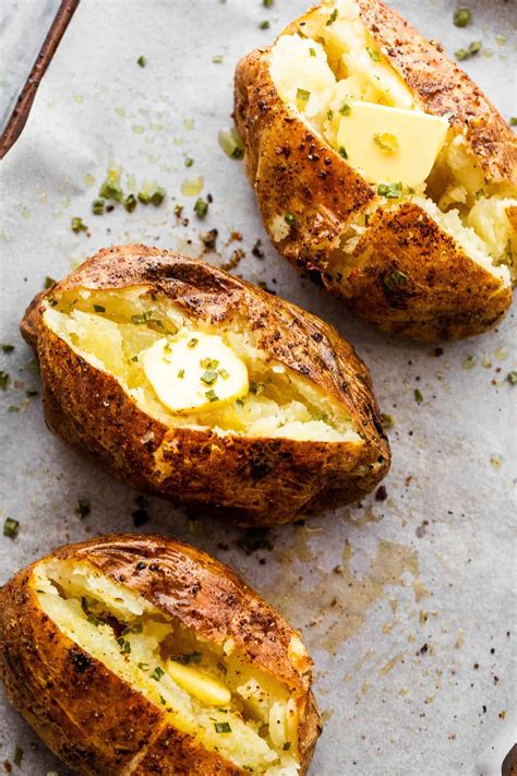 Easy Air Fryer Baked Potatoes Recipe Diethood