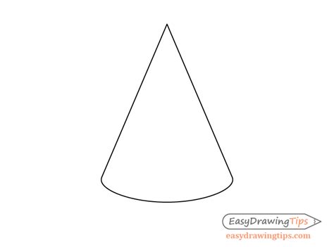 How To Draw A Cone In Perspective Easydrawingtips