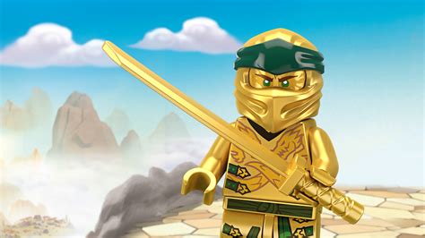 Lego Ninjago Wallpaper Golden Ninja