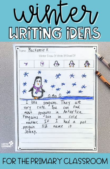 Winter Writing Fun In First Grade Lucky Learning With Molly Lynch