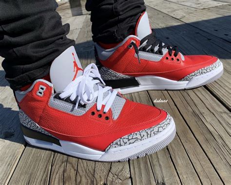 Air Jordan 3 Red Cement Chicago All Star Dropping This Coming Weekend