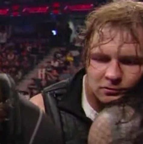 Everyone Leave Dean Ambrose Alone He Trying To Catch Zzz And Taken A Nap And Sweet Dreams My