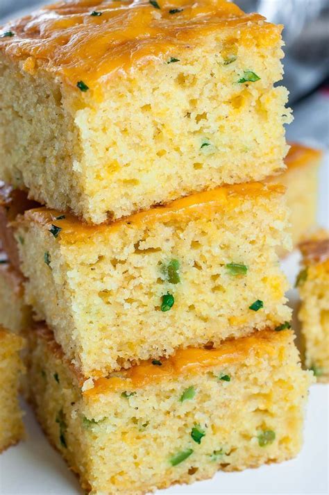 This Crazy Good Jalapeo Cheddar Cornbread Gets A Leg Up From Two