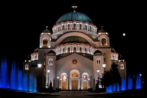 night location | Hram svetog save, Belgrade serbia, Serbia