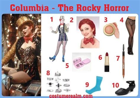 Rocky Horror Columbia Costume Halloween Costume Guide