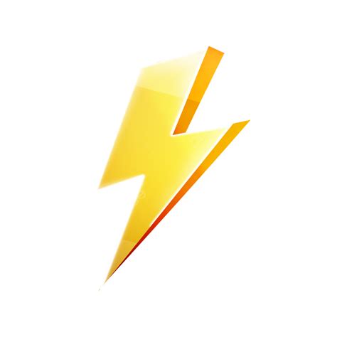 Yellow Lightning Bolt Transparent Images Clipart Lightning Clipart