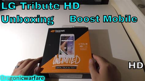 Lg Tribute Hd Unboxing Boost Mobile Hd Youtube