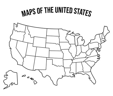 Printable Blank Us States Map Pdf My Xxx Hot Girl