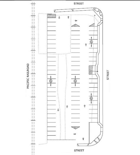 Floor Plan Parking Lot Design Minimalistisches Interieur