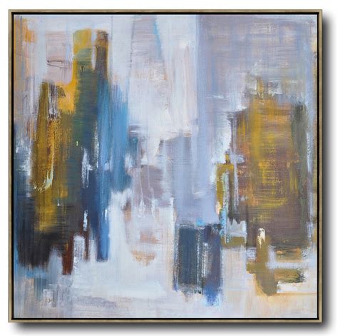 Extra Large Acrylic Painting On Canvasabstract Landscape Oil Painting