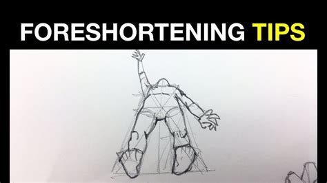 Simple Tips On How To Draw Foreshortening Youtube Drawing People