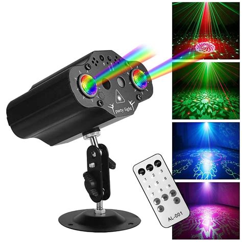 Party Lights Disco Ball Lightsdj Stage Light Projector 2 Rgb Reverb