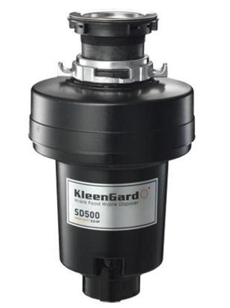 If disposal has a vibration, then it will loosen tubular drain pipes under the sink and cause a leak. KLEENGARD H/D In-Sink Food Waste Disposal SD500