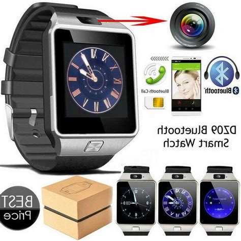 Dz09 Bluetooth Smart Watch Camera Phone Gsm For