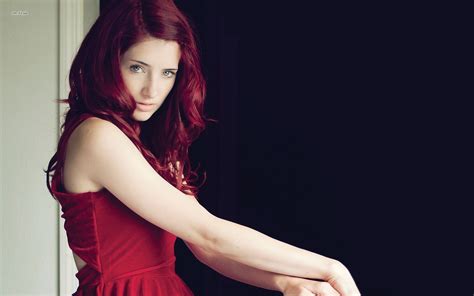 Wallpaper Redhead Long Hair Red Singer Black Hair Susan Coffey Supermodel Girl Beauty