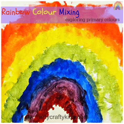 Rainbow Colour Mixing
