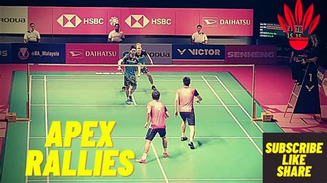 Men Double Match Apex Badminton Youtube