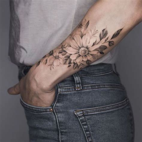 15 Idées De Tatouages Pour Lavant Bras Floral Arm Tattoo Forearm
