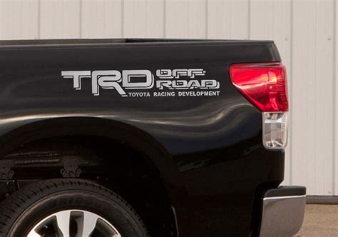 Off Road Decals For Toyota TRD Tacoma Tundra Vinyl Sticker Graphics X Racing Parts