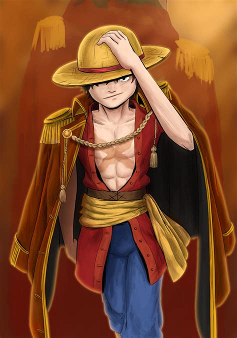 Monkey D Luffy King Of The Pirates By Dreamfollower On Deviantart