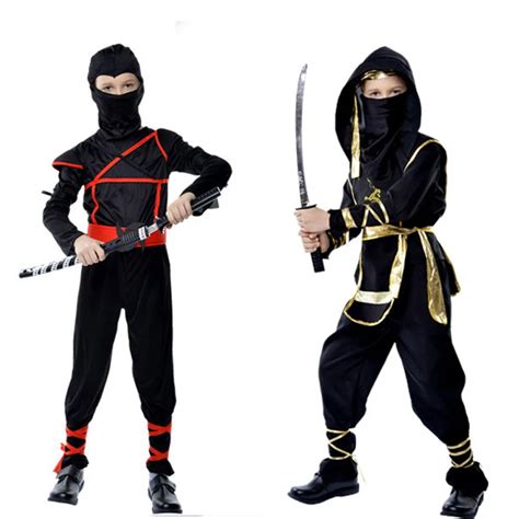Costumes Reenactment Theater Kids Boys Ninja Fancy Dress Costume