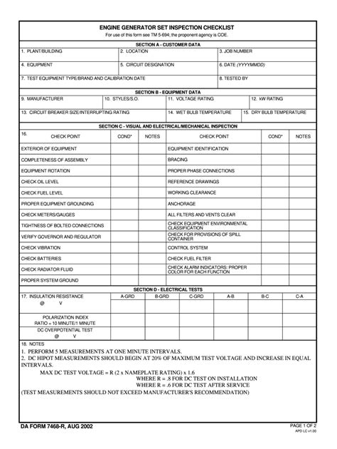 Generator Log Sheet Excel Fill Out And Sign Online Dochub