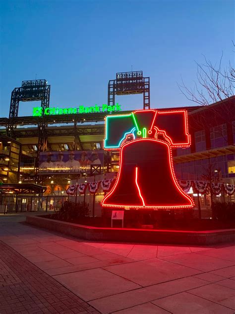 He started to throw in the visitors' bullpen at dodger stadium, a place that has haunted him. Phillies Add Veterans Stadium Liberty Bell Outside ...