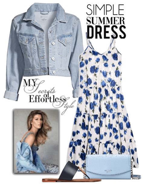 Simple Summer Dress Outfit Shoplook Simple Summer Dresses Summer