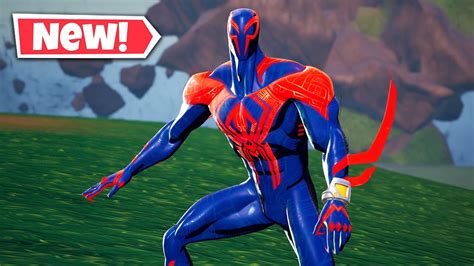 New Spider Man 2099 Skin Gameplay In Fortnite Youtube