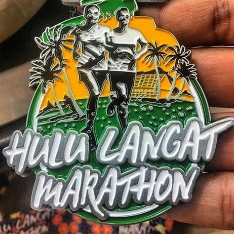 Persada heights semungkis 8 km. Medal from Hulu Langat Marathon! Thanks @aizatyanan! # ...