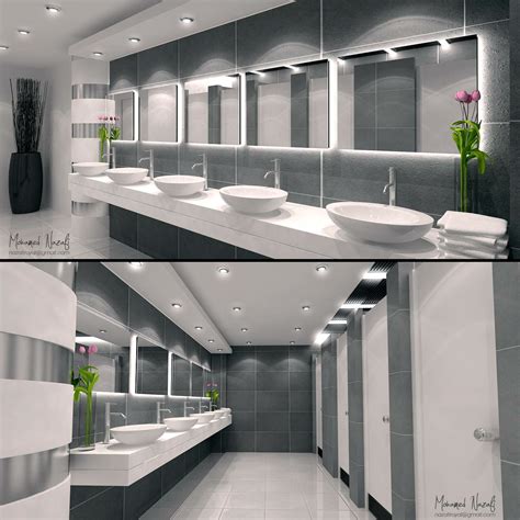Public Washroom Project Evermotion Restroom Design Commercial