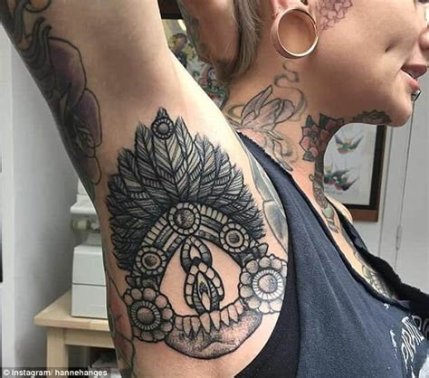 New Armpit Tattoo Trend For Tattoo Goers Hits A Sensible Spot The Armpit