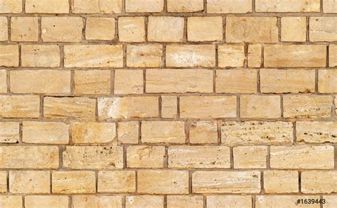 Yellow Seamless Brick Wall Texture Stock Photo 1639443 Crushpixel