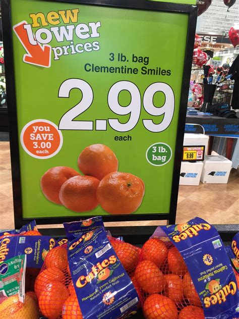 Clementines 3lb Bag Just 299 Plus Rebate The Harris Teeter Deals