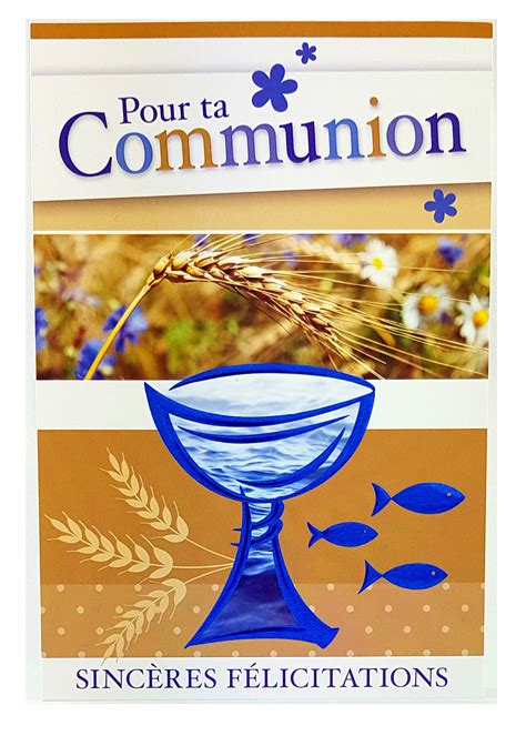 Carte De Menu Communion Garçon Réf 55 Cartes De Menus à Thèmes