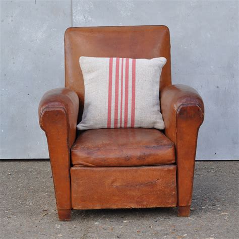 Free delivery to mainland uk on all office chairs. Antique French Leather Club Arm Chair - Provence - Home ...