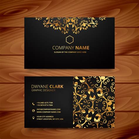 Professional Name Card In 2020 Elegant Business Cards Design Luxury