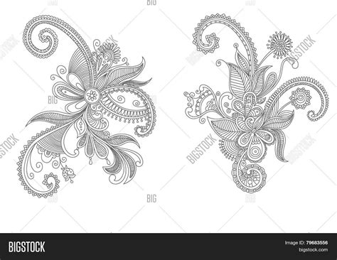 Two Intricate Vector And Photo Free Trial Bigstock