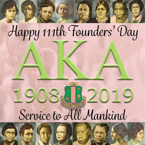 Pin By Krista Card On Aka Events Founders Day Happy Founders Day